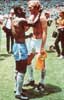 Pele & Bobby Moore
